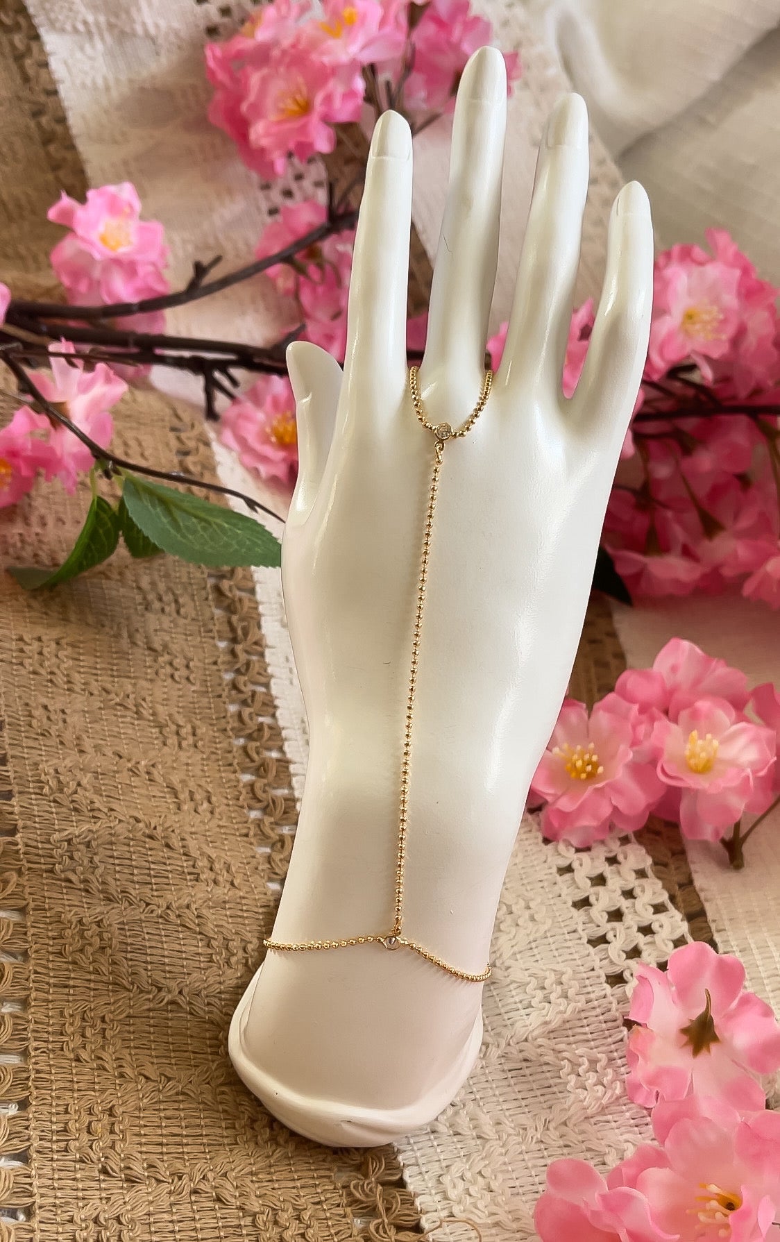 Iris Hand Bracelet