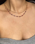Red Evil Eye Zen Chain