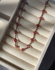 Red Evil Eye Zen Chain