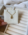 Initial CZ Necklace
