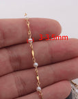 Fresh water pearl chain