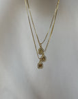 Initial CZ Necklace