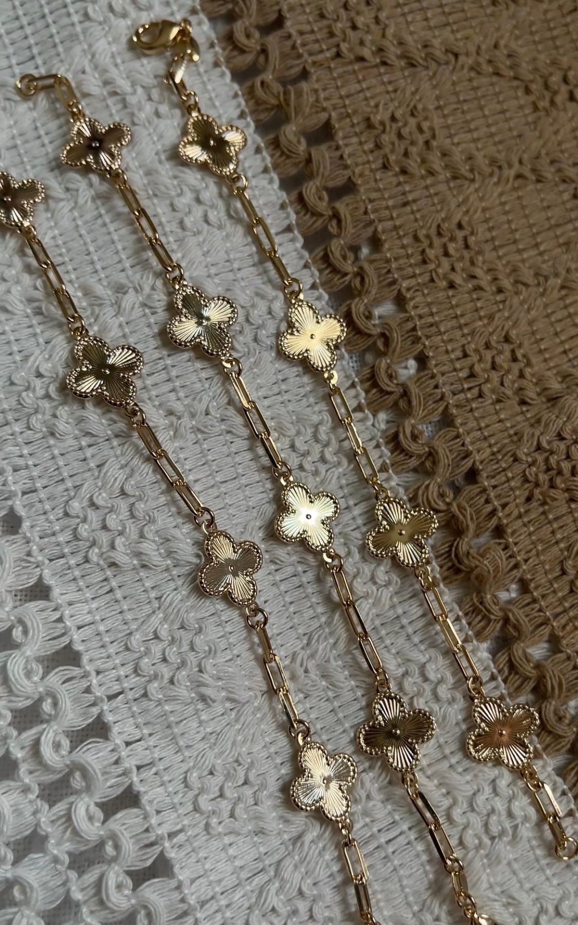 Four Leaf Clover Bracelet