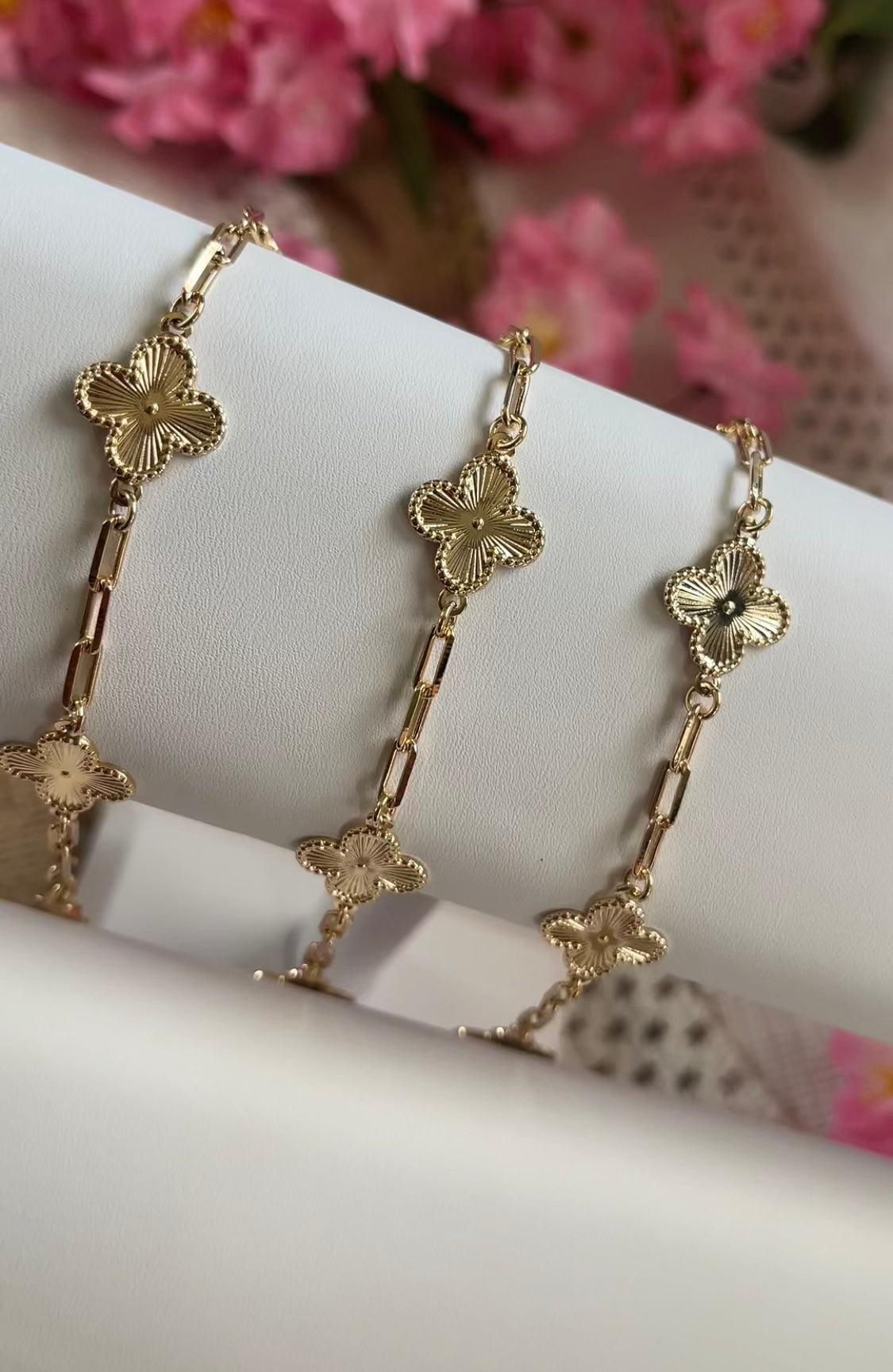 Four Leaf Clover Bracelet