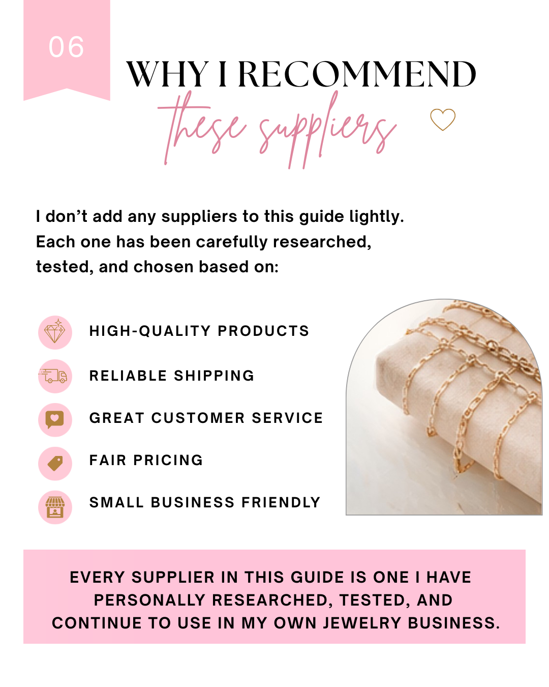 The Permanent Jewelry Supply Guide