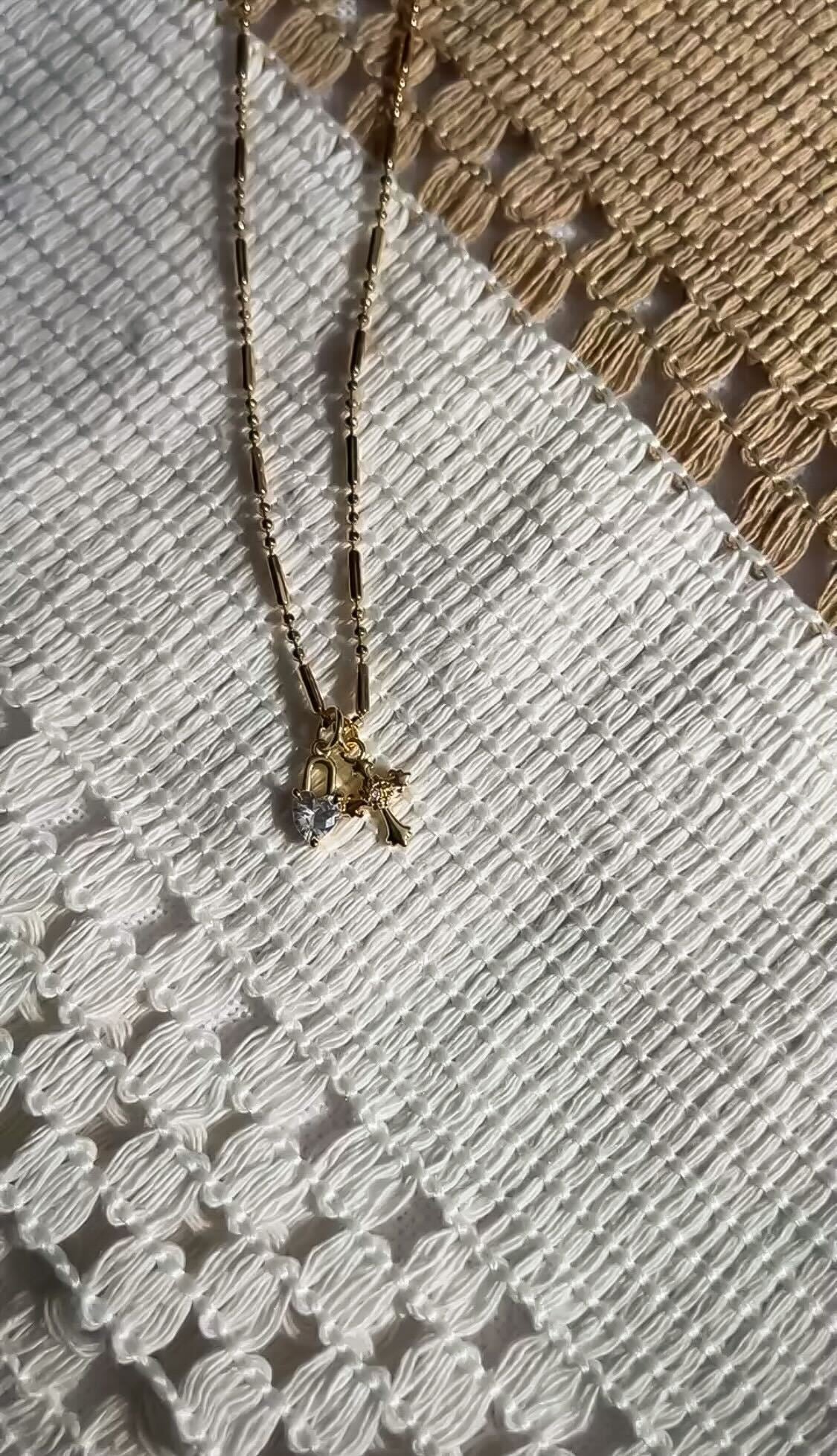 Cross Heart Locket