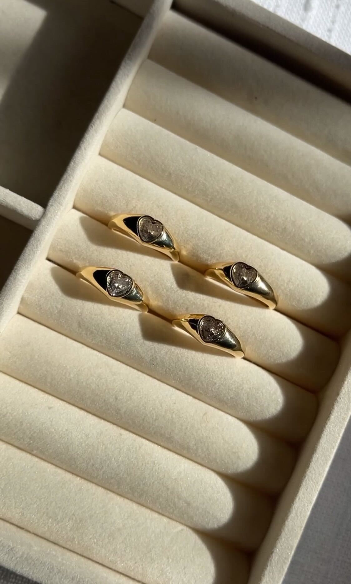 Heart Cz Ring