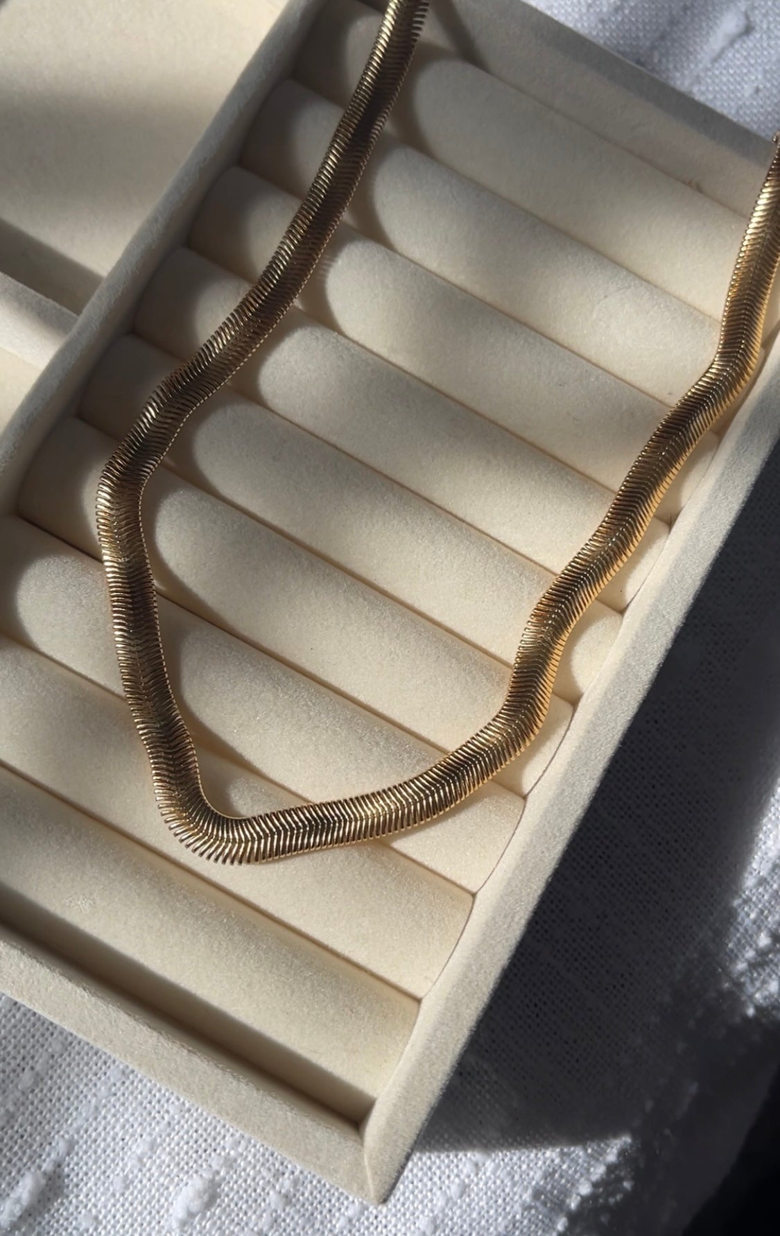 Herringbone Link Chain
