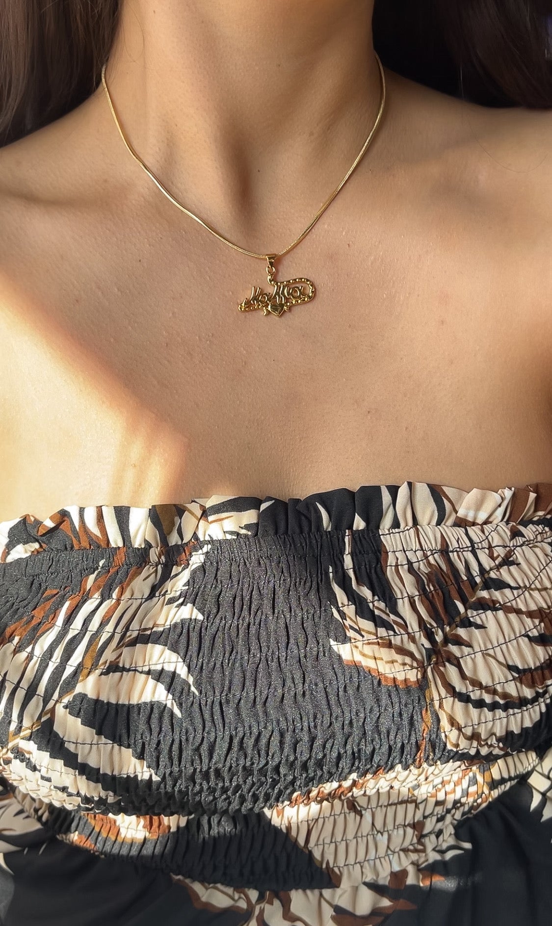 Mama Snake Chain Necklace