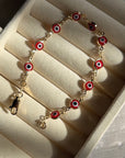 Red Evil Eye Bracelet