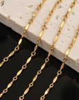 Dapped Bar Chain